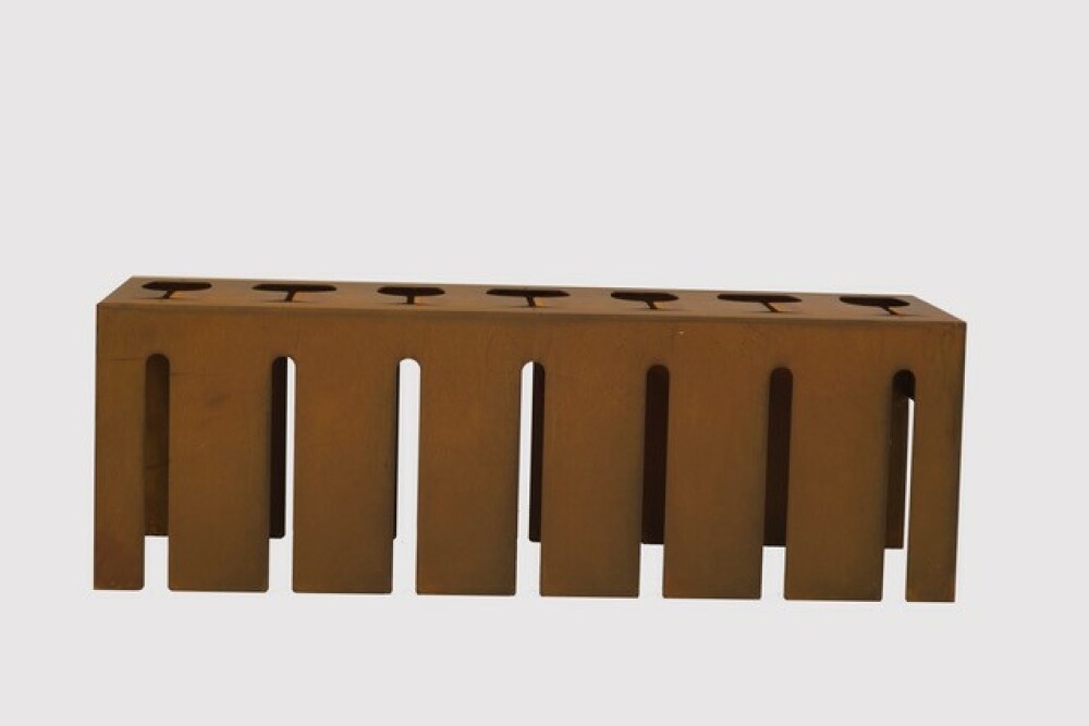 2469 Gläserregal LVPB 075 Rost