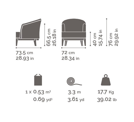 10197 Fauteuil ISOTTA 2025